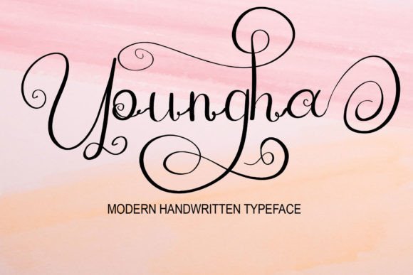 Youngha Font Poster 1