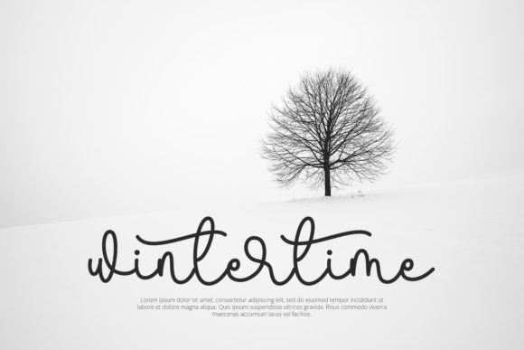 Yuletide Font Poster 2