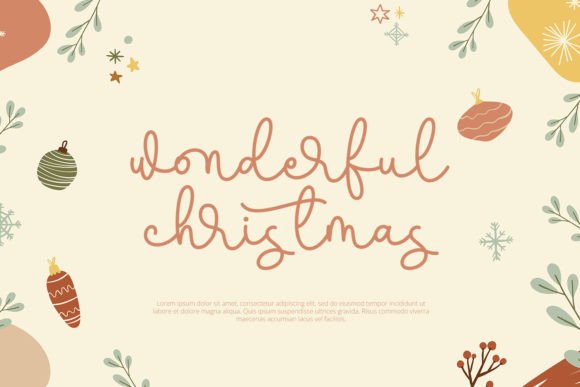 Yuletide Font Poster 3