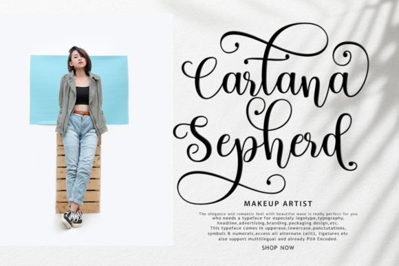 Zakiya Font Poster 3