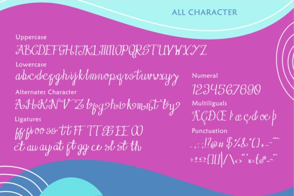 Zantovi Font Poster 5