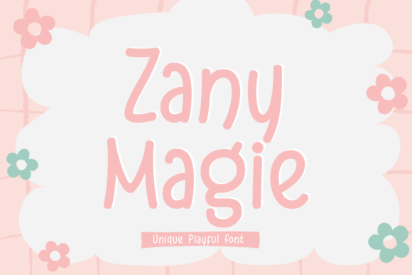 Zany Magie Font Poster 1