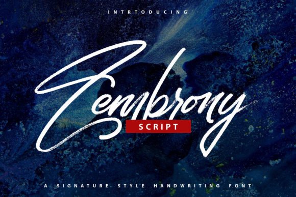 Zembrony Font