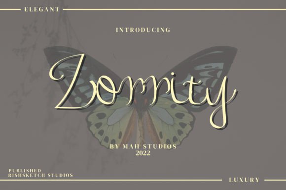 Zorrity Font