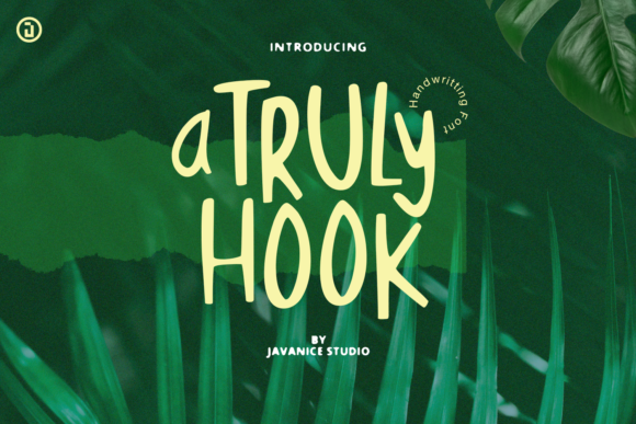 A Truly Hook Font Poster 1