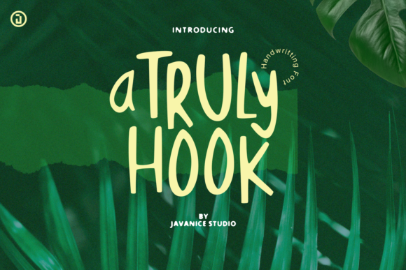 A Truly Hook Font