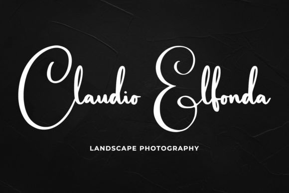 Abandoned Font Poster 2