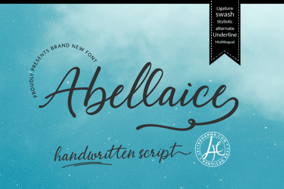 Abellaice Font Poster 1