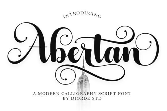 Abertan Font Poster 1