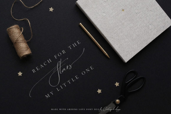 Abiding Love Font Poster 15