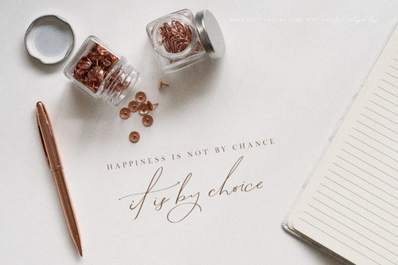 Abiding Love Font Poster 16