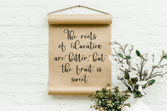 Abigailside Font Poster 5