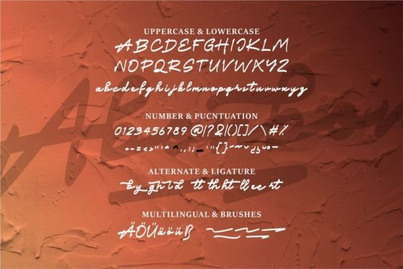 Abonbon Font Poster 6