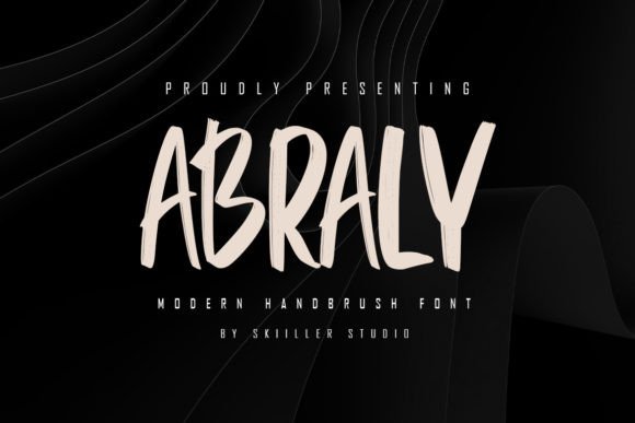 Abraly Font Poster 1