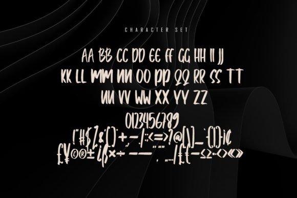 Abraly Font Poster 6