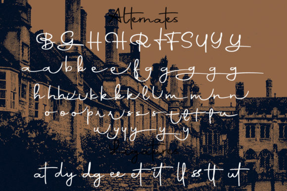 Abretha Font Poster 8