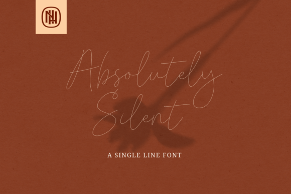 Absolutely Silent Font Poster 1