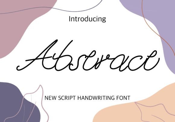 Abstract Font