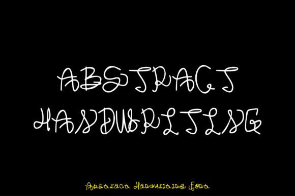 Abstract Font