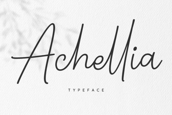 Achellia Font