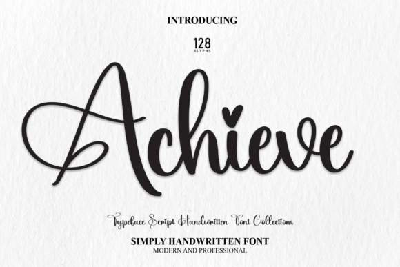 Achieve Font