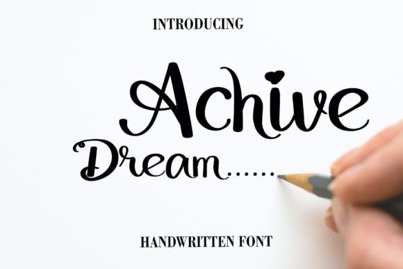 Achive Font Poster 6