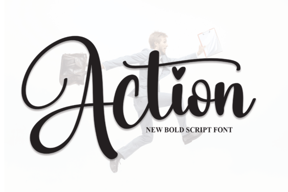 Action Font Poster 1