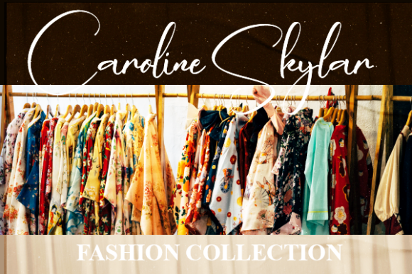 Adaline Gabriela Font Poster 13