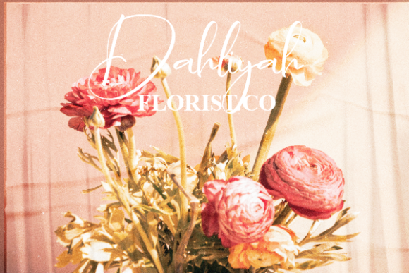 Adaline Gabriela Font Poster 16