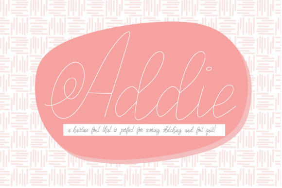 Addie Font Poster 1