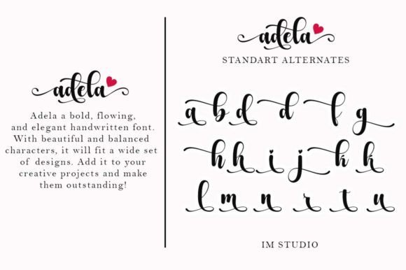 Adela Font Poster 8