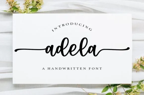 Adela Font Adela Font Poster 1