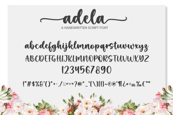 Adela Font Poster 6