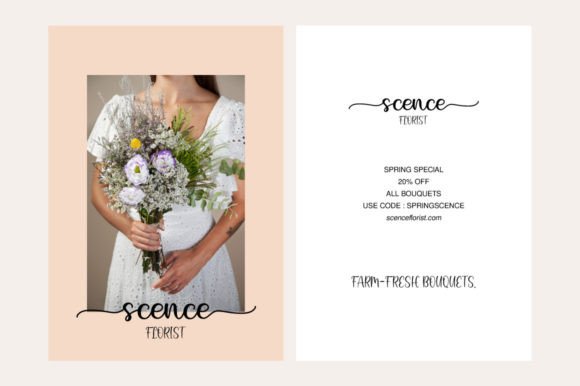 Adelia Font Poster 4