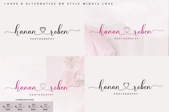 Adelia Rehan Font Poster 4