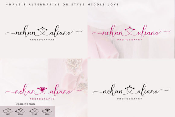 Adelia Rehan Font Poster 5
