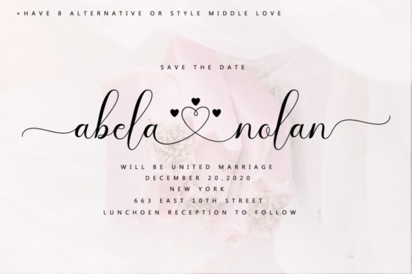 Adelia Rehan Font Poster 8