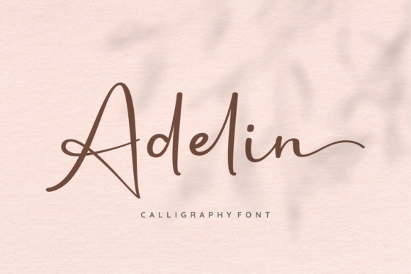 Adelin Font Poster 1