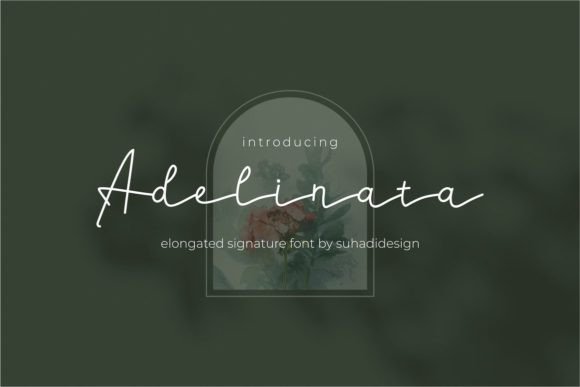 Adelinata Font Poster 1