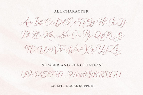 Adeline Font Poster 4