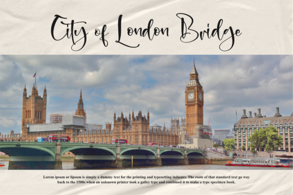 Adelle Bright Font Poster 7