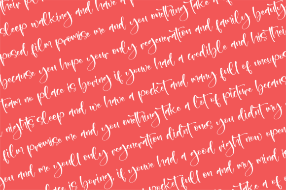 Adelle Bright Font Poster 8