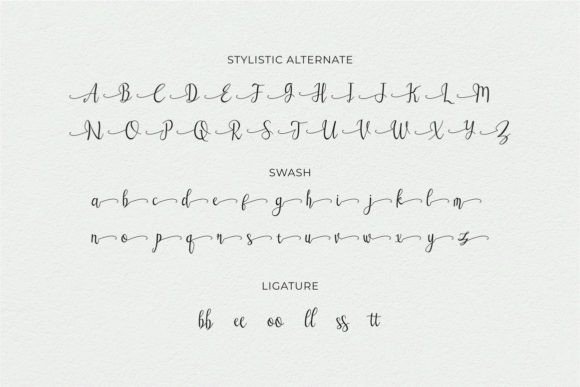 Adettalia Font Poster 7