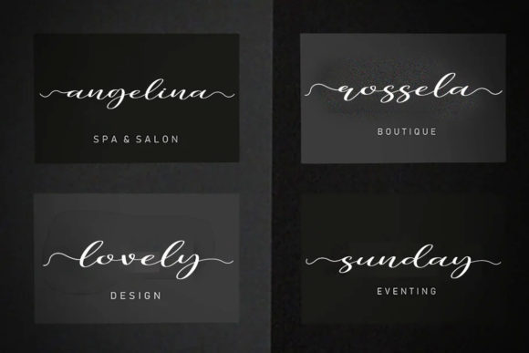 Adina Elodie Font Poster 5