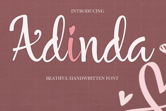 Adinda Font Poster 1