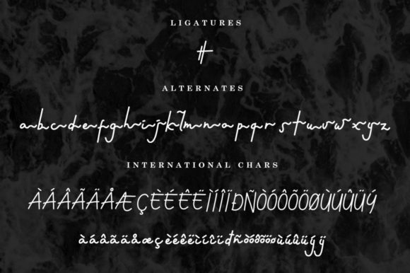 Adolf Wolfett Font Poster 9