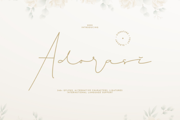 Adorasi Font