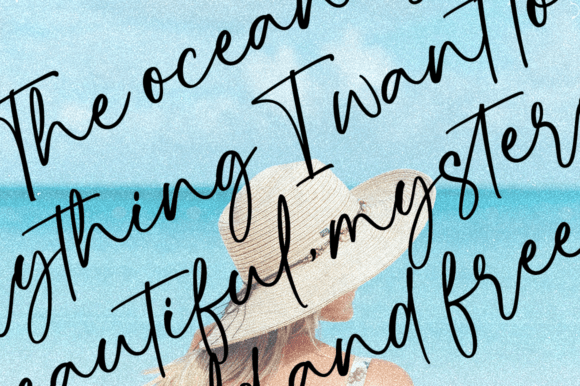 Adorn Stylish Font Poster 2