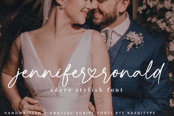 Adorn Stylish Font Poster 3