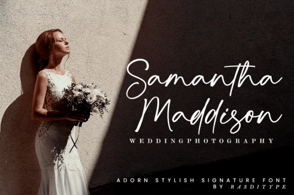 Adorn Stylish Font Poster 8